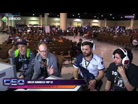 CEO 2018 Melee - Plup + Mew2king vs Hungrybox + Mayb - Doubles Winners Semis