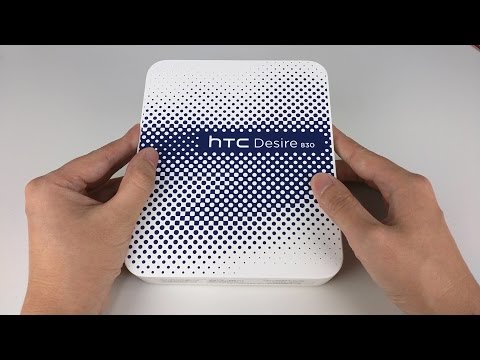 HTC Desire 830 Unboxing and First Look