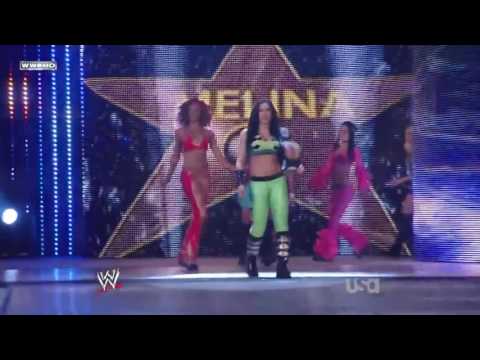 WWE Raw (Gran Melina vs Team Maryse)