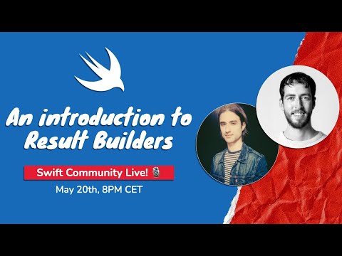 An introduction to Result Builders, Live! 🎙 with Antoine v.d. Lee thumbnail