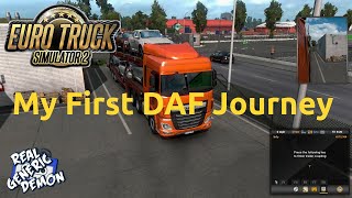 Euro Truck Simulator 2 - My first DAF Journey
