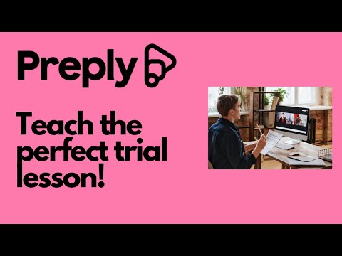 How to Teach the Perfect Trial Lesson on Preply