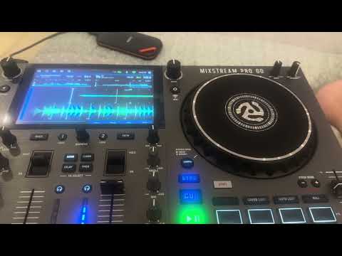 Using STEMS on Numark Mixstream Pro Go