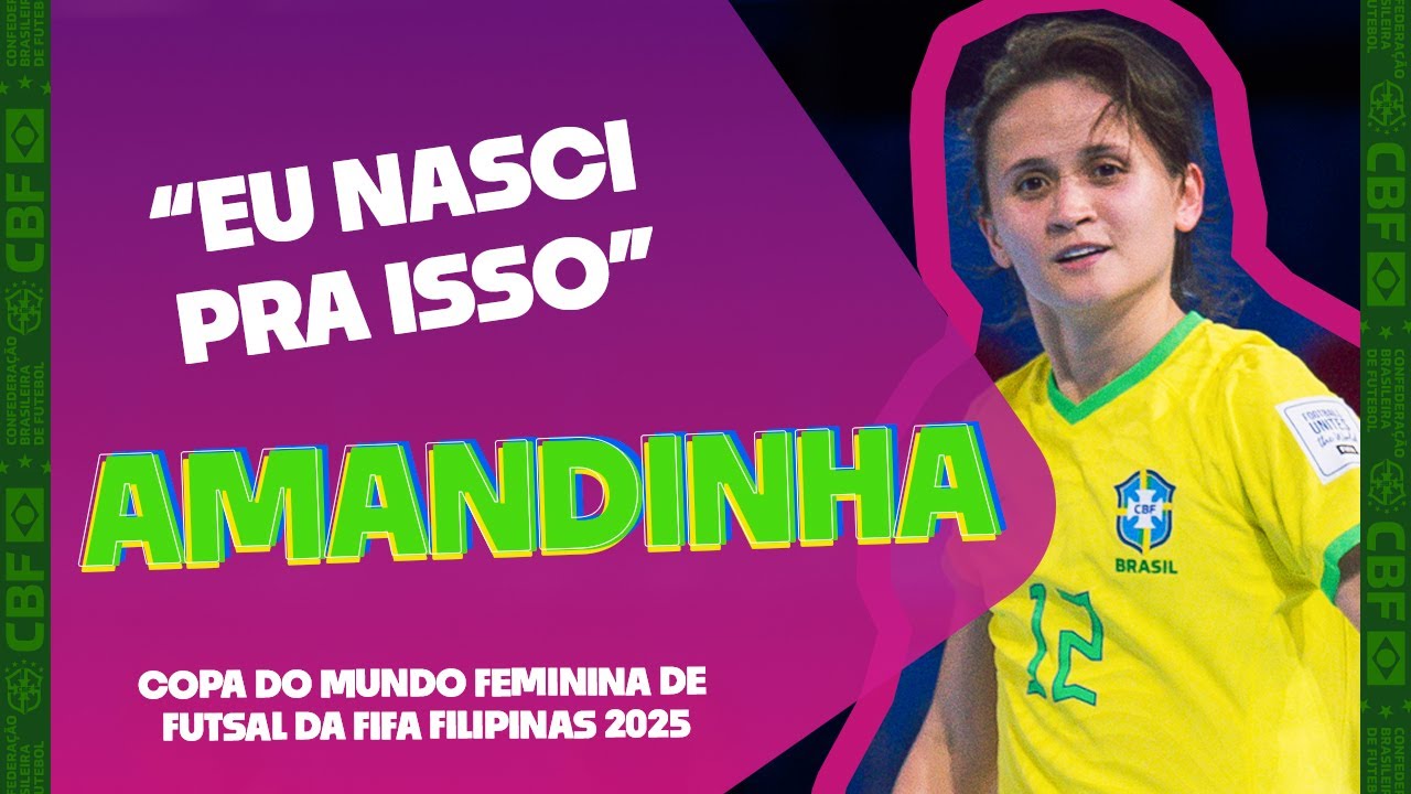 AMANDINHA REVELA SUA CAMINHADA ATÉ A COPA DO MUNDO NAS FILIPINAS