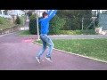 Front flip in the street 