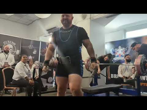 British Powerlifting Union finals 2023 740kg/1631lbs at 110kg/242lbs