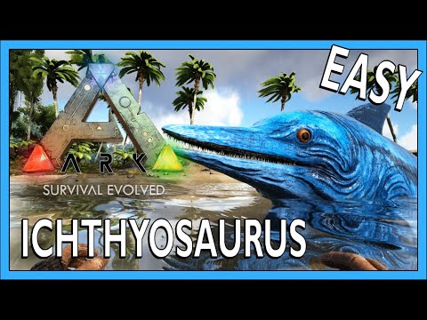How To Tame An Ichthyosaurus In Ark Survival Evolved