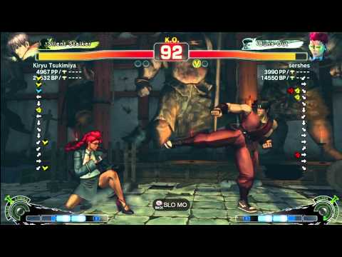 Kiryu Tsukimiya (Guy) vs Sershes (Viper) - AE 2012 Match *1080p*