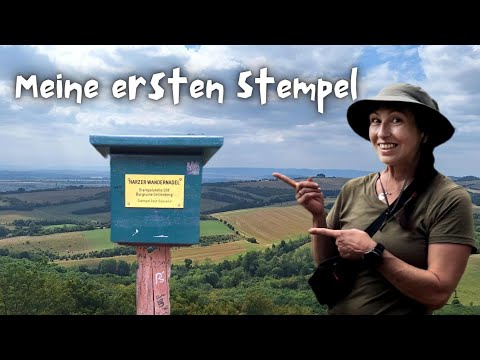 20 km loop for the Harz Hiking Badge ~ my first stamps ~ HWN 208 ~ 209 ~ 222