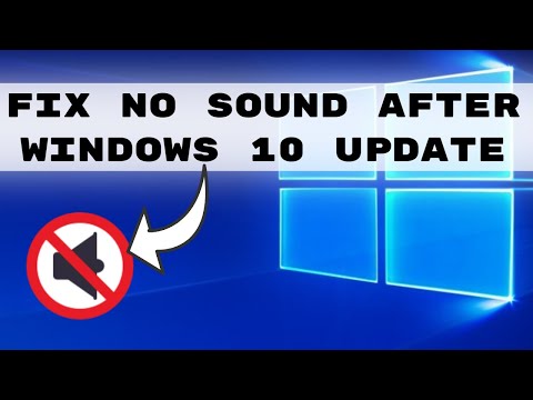 How to Fix No Sound After Windows 10 Update