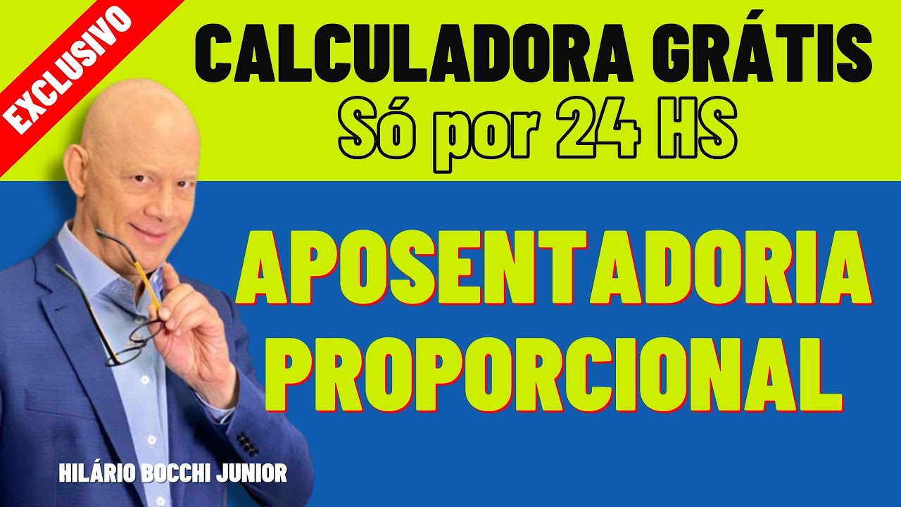 ACESSO EXCLUSIVO À CALCULADORA COMPLETA DE APOSENTADORIA: Somente em 24 de Setembro por 24 horas