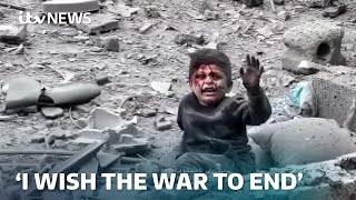 Video: Ali, survived an Israeli airstrike, but lost the rest of his family | ITV News