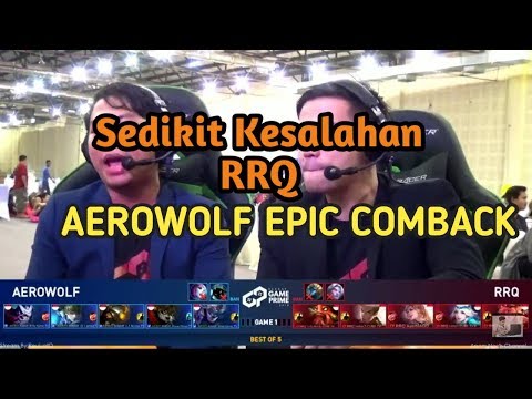 RRQ  vs AEROWOLF FINAL MATCH 3 BEKRAF Game Prime 2018 | Free skin cek Deskripsi