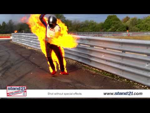 Racewear Fire Simulation