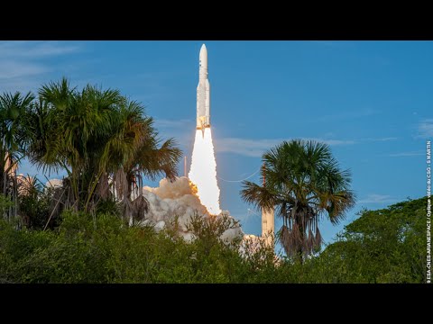 Arianespace Flight VA250 Ariane V rocket - TIBA-1 and GX5