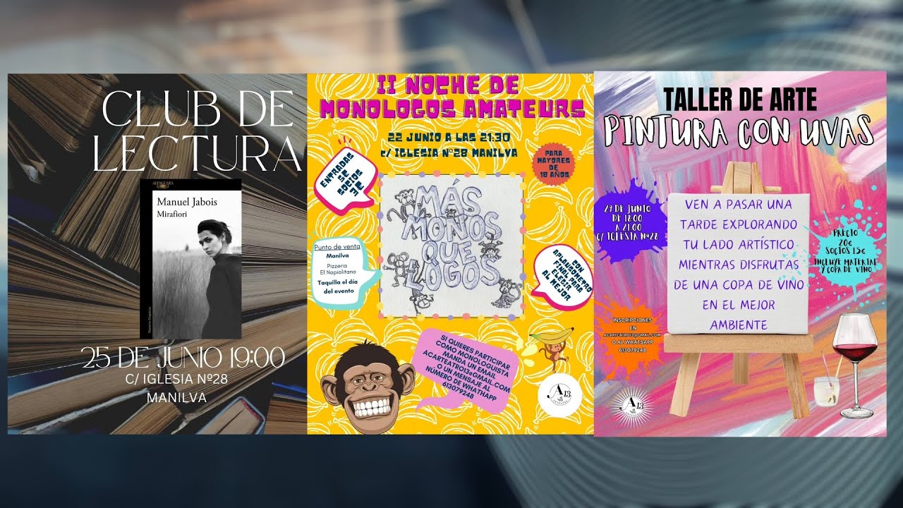 A13 celebra el sábado la II Noche de Monólogos “Más Monos que Logos”