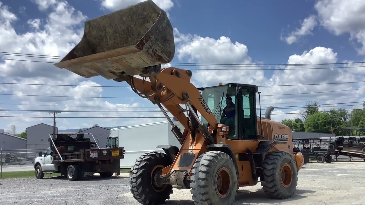 2016 Case Front End Loader 721F