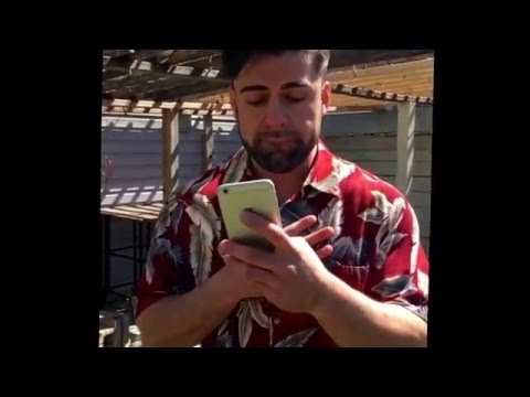 When she replies "who's this?"