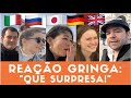 REAÇÃO GRINGA Com Várias Línguas GABRIEL POLIGLOTA Em LISBOA Que Surpresa