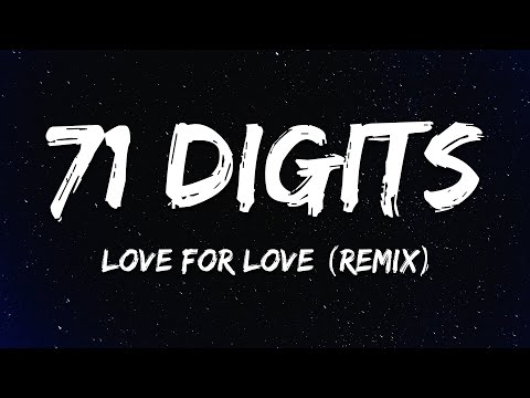 71 Digits & Robin S - Love For Love [Illyus & Barrientos Remix] (Lyrics)