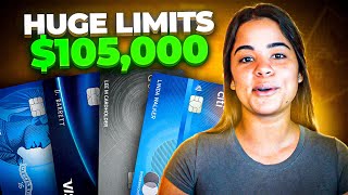 4 HUGE Credit Limit Credit Cards | SOFT Pull Pre-Approval Credit Cards