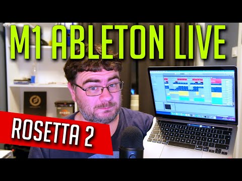 MacBook Pro M1 - Ableton Live (Rosetta 2 Test)