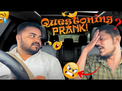 Questioning Prank 🤣 | Tamil Taxi Car Prank 