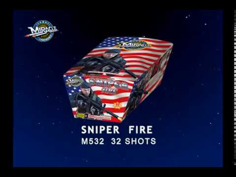 SNIPER FIRE - Miracle Fireworks | All Star Fireworks