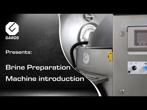 Brine Preparation - Machines Introduction