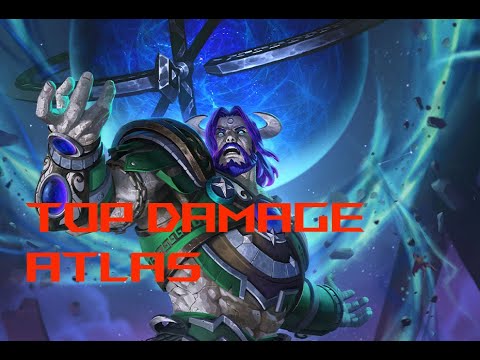 Smite (Clash) Top damage as Atlas with no damage? Okay team