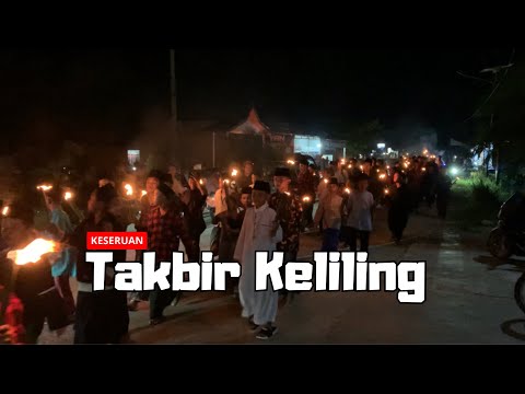 Gema Takbir Keliling Santri Pondok Pesantren Chasanul Hidayah 1444 H / 2023 M