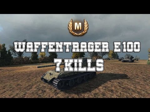 World of Tanks || Waffentrager E-100 - 7 Kills 16328 Damage(CTF MODE) Perfect Game