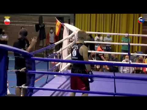 Presentación esquina Daniel Celorio, campeón regional peso medio