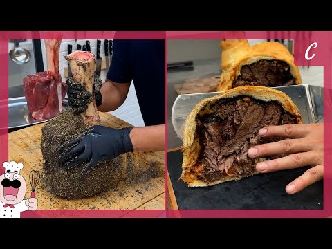 Pizza Perfection: Crafting a Whole Beef Shank Masterpiece! 🍕