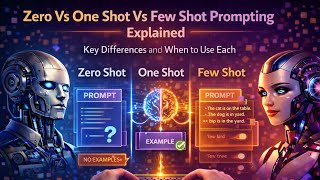 Zero Vs One Shot Vs Few Shot Prompting Explained | Key Differences and When to Use Each