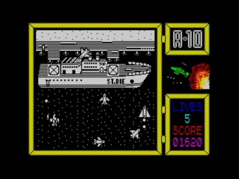 A-10 Thunderbolt (1995) Walkthrough, ZX Spectrum