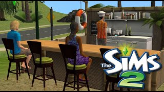 🌊Sims 2 Cozy Beachside Getaway | ASMR Ocean Waves & Sounds | No Commentary Gameplay
