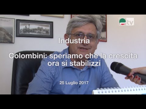 Industria, il segretario Cisl Colombini: “Speriamo che la crescita ora si stabilizzi”