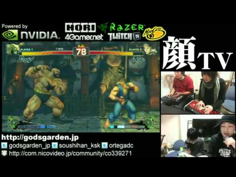 SSF4:AE Kao TV Itabashi Zangief (Zangief) vs  Naruo (Ryu) Casual Matches