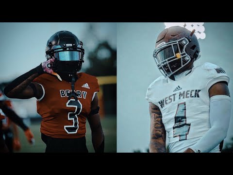 Westside Rivalry! Phillip O. Berry (NC) vs West Meck (NC) High School Football