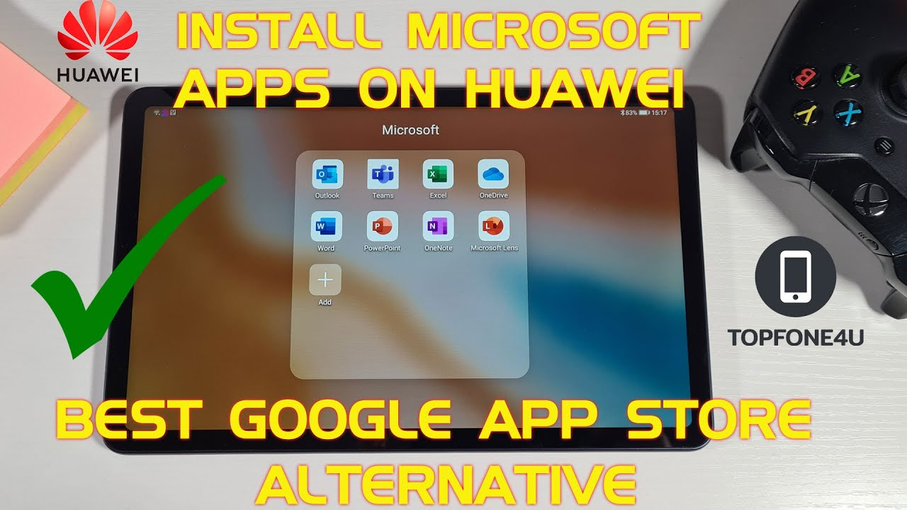 How to Install Microsoft Office Apps on Huawei MatePad 10.4 or Any Huawei Device No GMS No Problem.