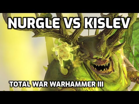 Nurgle vs Kislev | Total War Warhammer 3