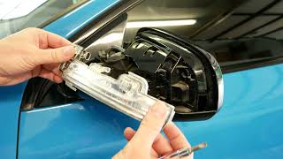Volvo Sequential Side Mirrors Lights Install (S60, S80, V40, V60, V70)