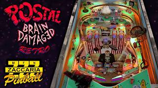 Postal Brain Damaged Retro (Zaccaria Pinball)