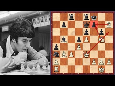 Just A Mighty Attack By The First Female Grandmaster Nona Gaprindashvili