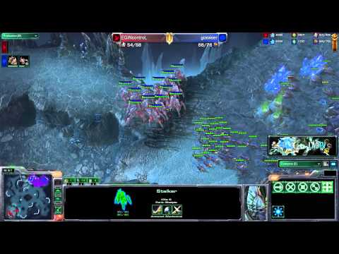 EGINcontrol (P) VS goswser (Z) -- Starcraft 2 [LAGTV]