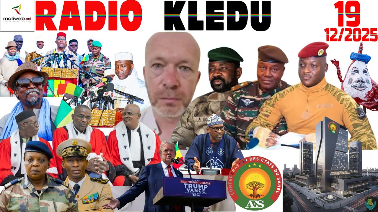 La Revue de Presse de la RADIO KLEDU du 19 décembre 2025
