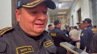 Director de PNC anuncia rotación en mandos y policía de comisaría 31 de Escuintla