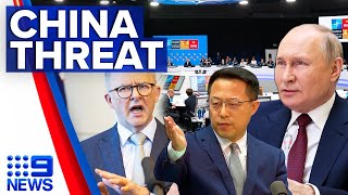 NATO leaders declare China a ‘threat’ as 10-year strategy plan discussed | 9 News Australia