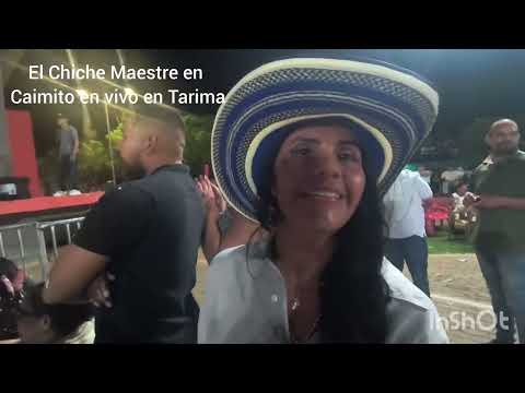 El Chiche Maestre en concierto en Caimito Sucre. Junio 26 de 2026